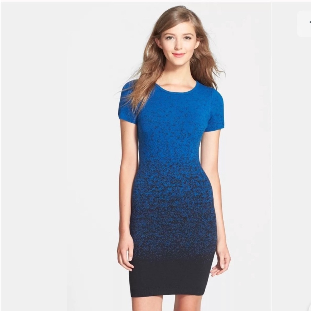 Felicity & Coco Blue Ombre Mini Dress